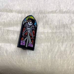 Stain glass NBC Jack Skellington pin